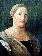 Lorenzo Lotto Portrat einer Frau painting